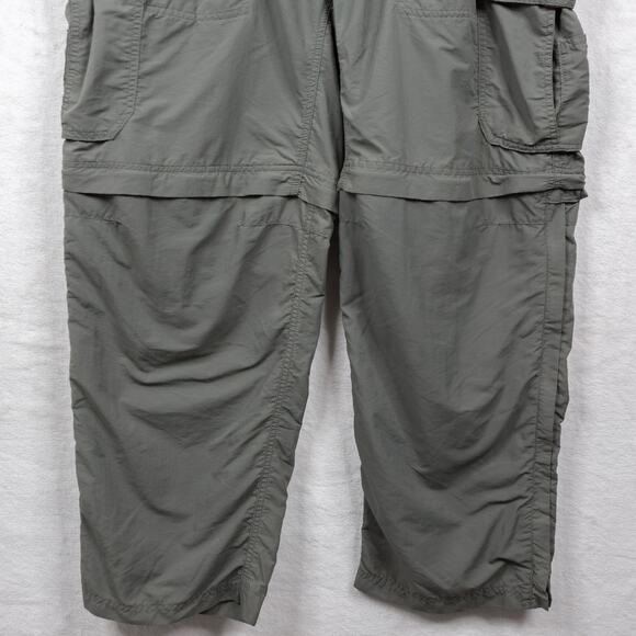 REI Nylon Zip-Off Cargo Pants Shorts UPF 50+ Outdoor Hiking Green Mens Sz XL 28L - Picture 5 of 10